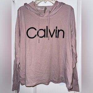 Calvin Klein EUC Pink Sweatshirt Top